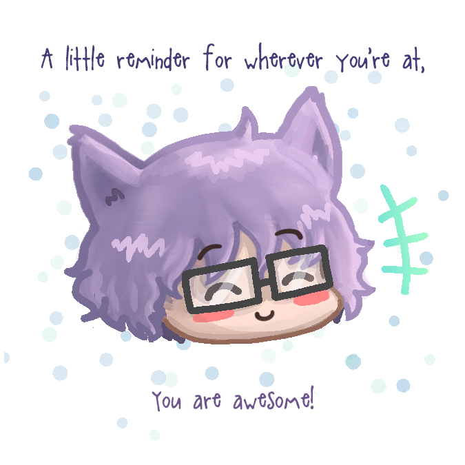 EtylRook's tweet photo. Just a reminder to all my followers: you guys are awesome :D We all have our internal battles to face, and you've been so strong to get so far! https://t.co/A3z3xOHlpr