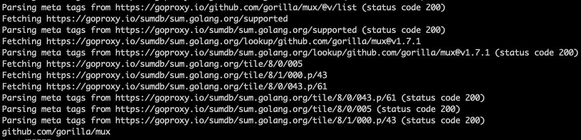 oiooj's tweet photo. The https://t.co/SvjlnKW04u now supports proxy requests to the golang checksum database. #golang @_rsc 🚀 https://t.co/7YejljWjGq