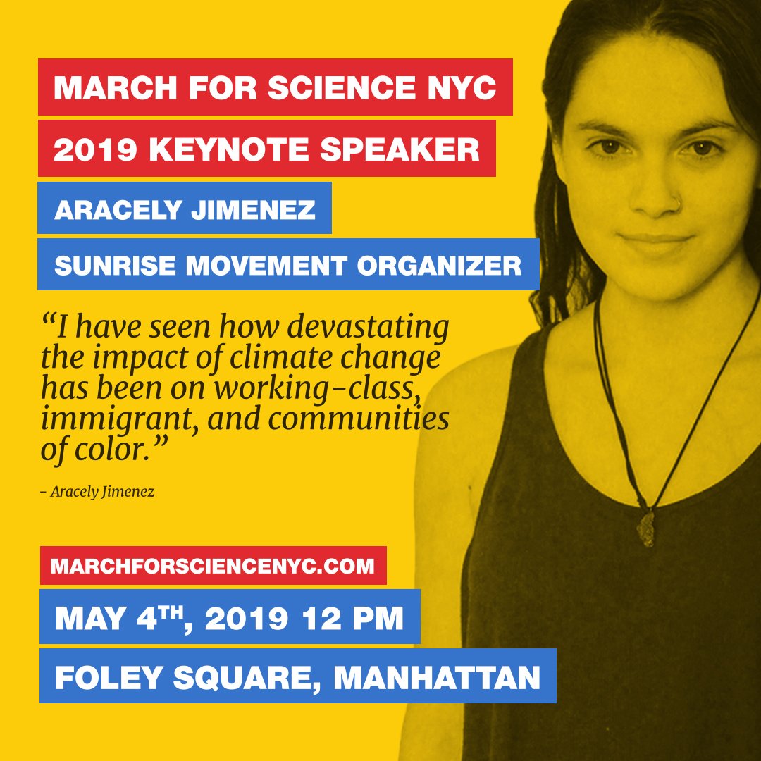 March for Science NYC tweet media