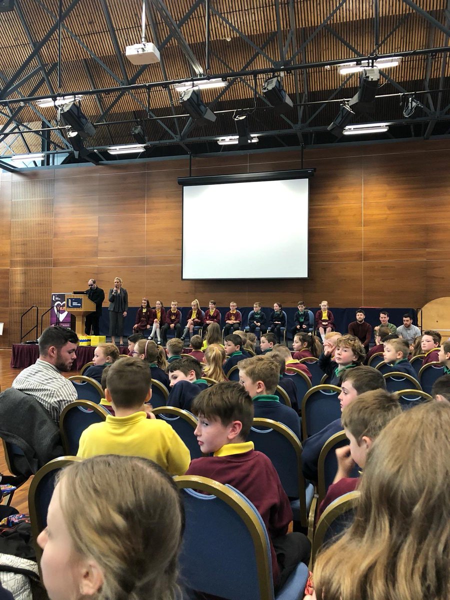 Delighted to welcome year 5&amp;6 pupils, parents &amp;staff <a href="/StMalsColeraine/">St Mals PS</a> &amp; <a href="/MillburnSchool/">Millburn Primary School</a> for the Celebration Event of their #SharedEducation Animation &amp;Coding Projects.Thanks to @paddynixon for welcoming @BrendaMayorCCG, EA &amp; ETINI Representatives <a href="/UlsterEducation/">Education</a> #PGCEPRIMARYUUC