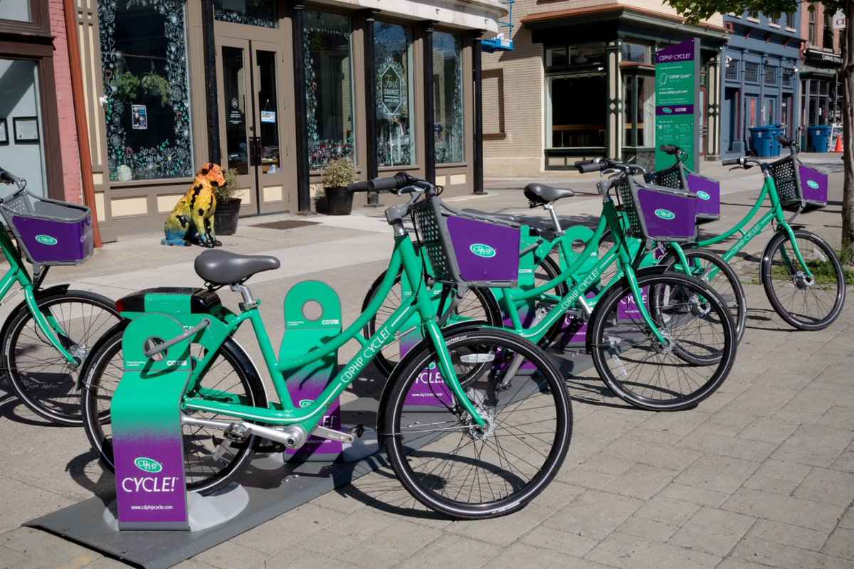 CDPHPCycle's tweet image. It's officially May and that means Bike Month! Register and ride all month long for your chance to win prizes and discounted rides! Don't forget to tag us in your photos on Facebook and Instagram @CDPHPCYCLE #BikeMonth