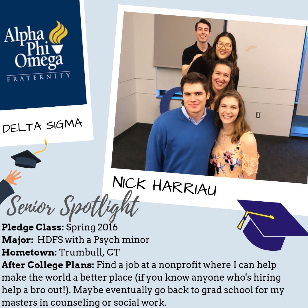 APODeltaSigma's tweet photo. Congrats to all of our seniors who are graduating next week! Can’t wait to see what you will do in the future! 🎓🎉 https://t.co/XVJmN5nU53