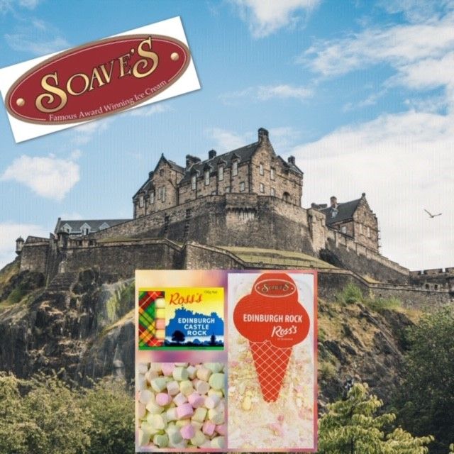 Soaves_icecream's tweet photo. We have a promotion running on our @RossOfEdinburgh #Edinburgh Rock Ice Cream at the moment. Have you tried it yet?
#MadeinScotland #EdinburghRock #IceCream #Scottish https://t.co/AvArba42Vz