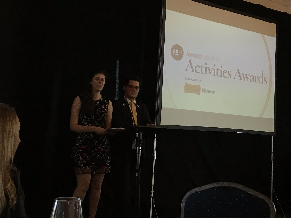 RuthieGUoE's tweet image. Honoured to be presenting some of the awards this evening - so much amazing volunteering and so many tremendous achievements to celebrate #fxuactivitiesawards