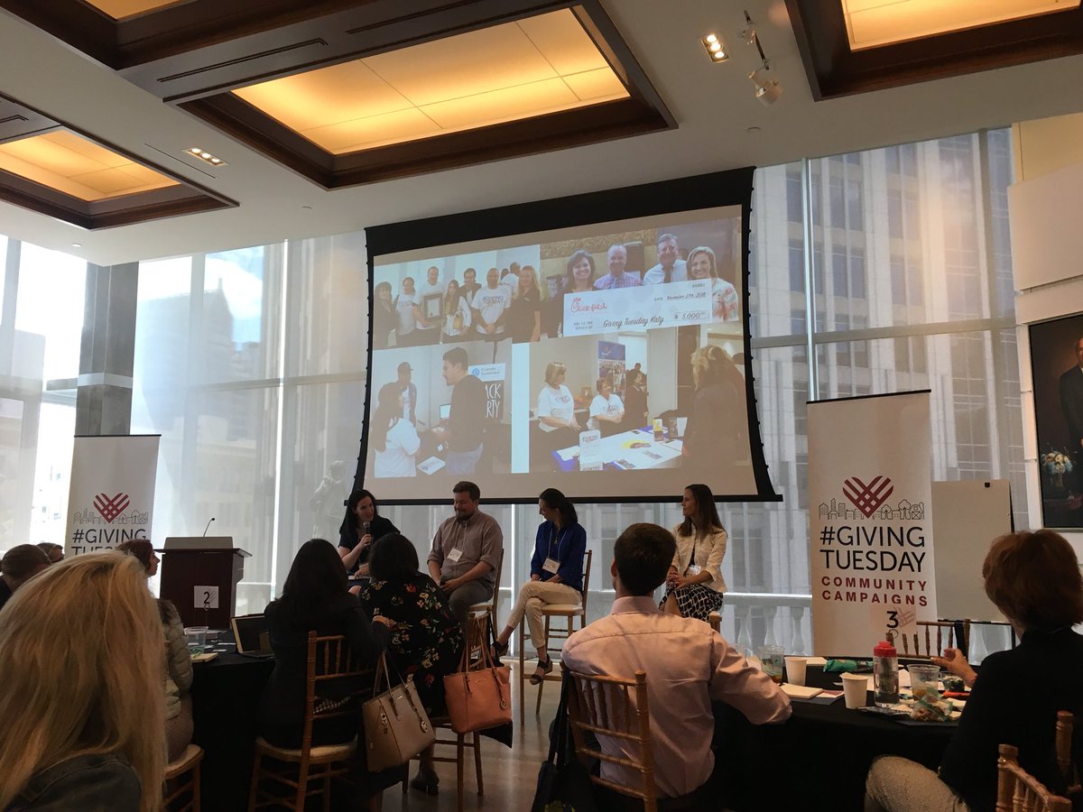 shareclt's tweet photo. Our Executive Director @amyjacobsclt is in GOOD company on today’s panel with leaders from both #GivingTuesdayDC and #GivingTuesdayKaty 💜 https://t.co/ooxRmtIDSn
