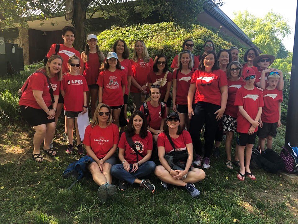 ReneeLWhite5's tweet image. Today I marched again with my coworkers &amp;amp; colleagues from around the state for our students, for our public education system. Our students need more. #itspersonal #redfored #itstimeforachange  #RED4ED #lpeswake