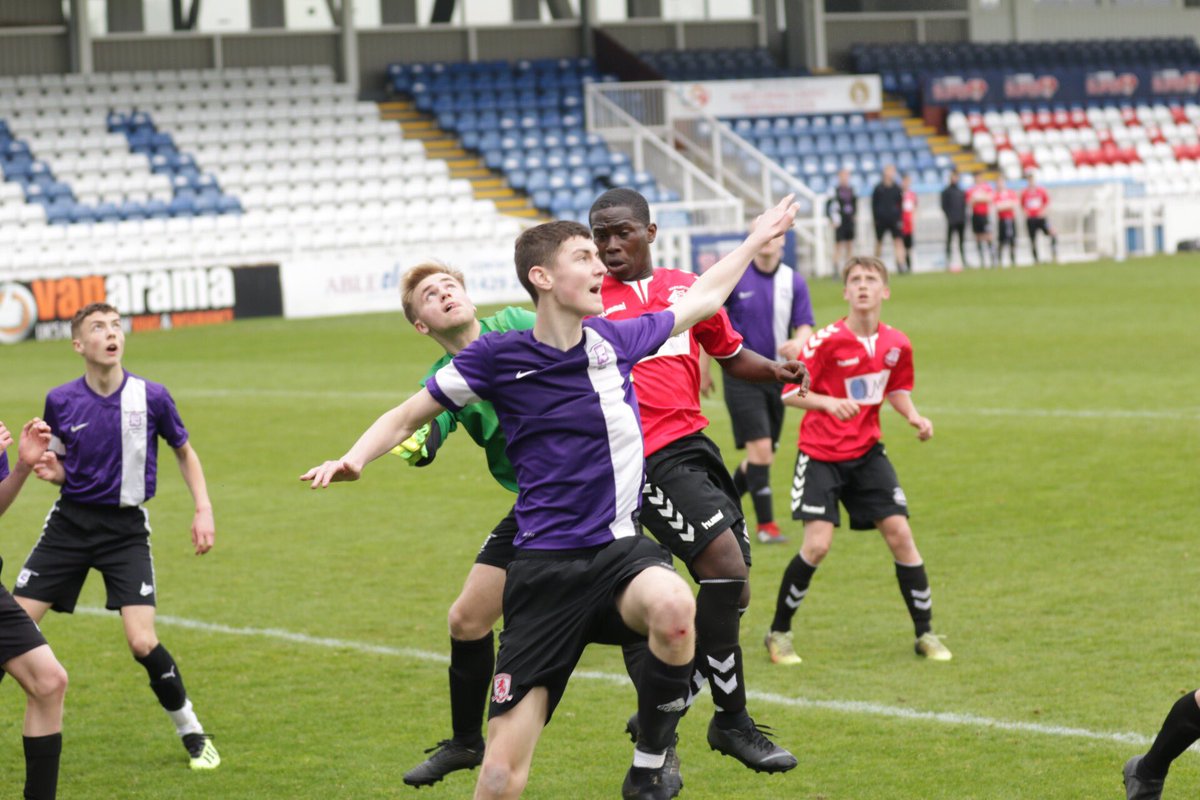 HartlepoolSFA's tweet photo. Thank you to @Official_HUFC for hosting our finals day. Over 200 young people from the Town can now say they’ve played at ‘The Vic’ https://t.co/rW3ObTp0Zs