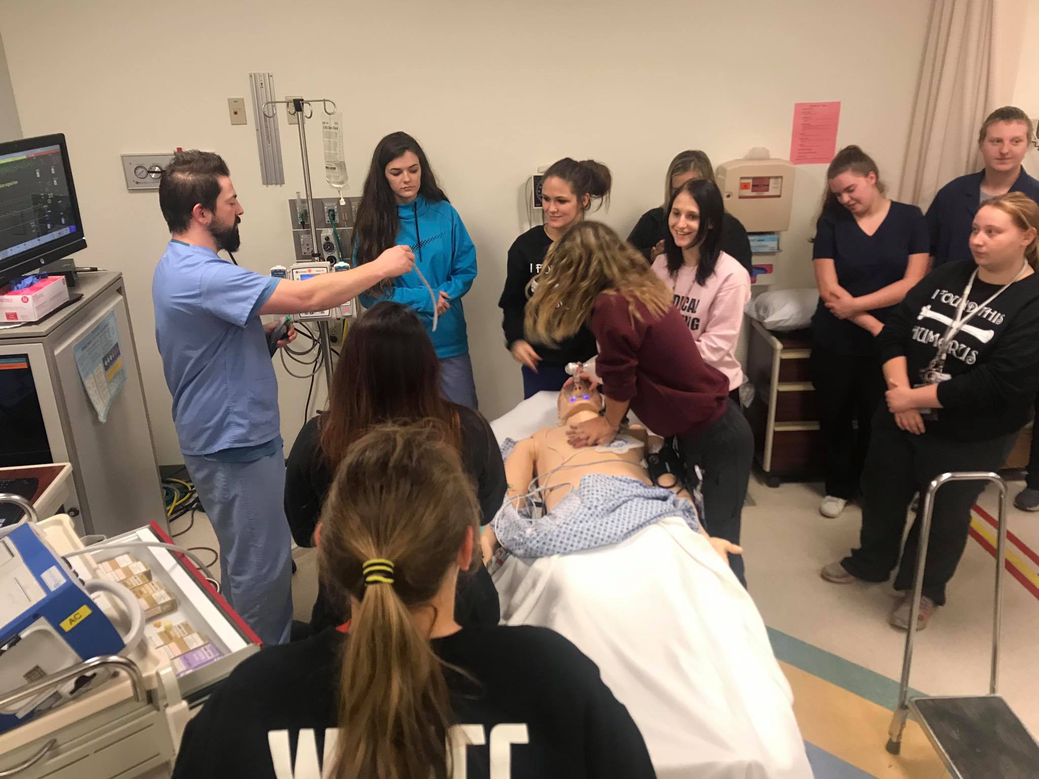 Aultman College on Twitter "Great time hosting students from WCSCC_HS