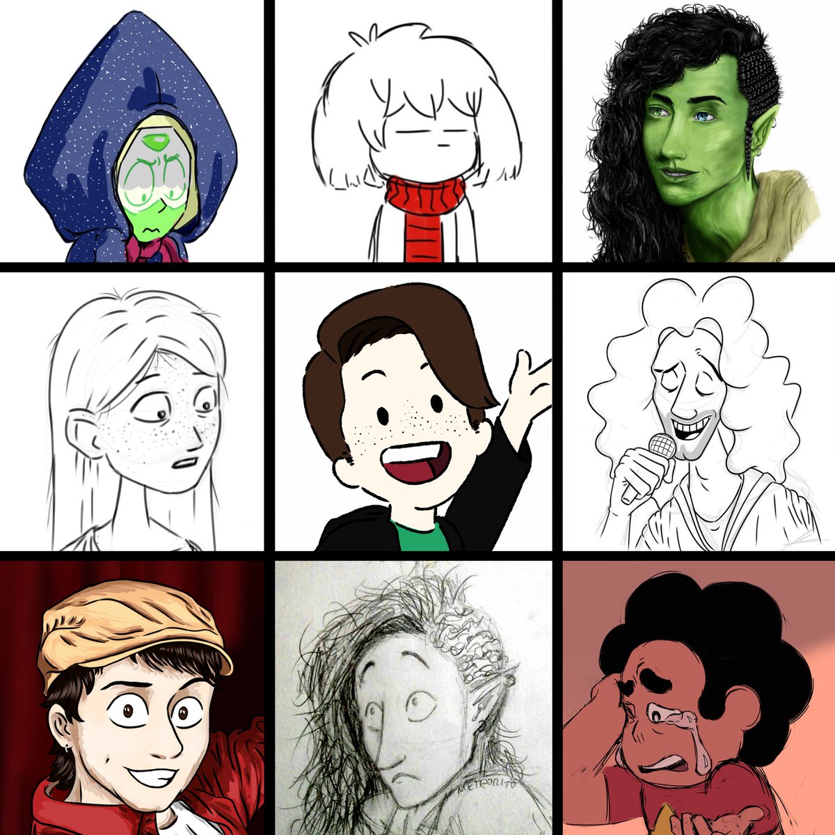 I love facial expressions. A lot
.
.
.
#faceyourart #faceyourartchallenge #drawing #art #digital #digitalart #sketch #sketchbook #su #stevenuniverse #sufanart #undertale #dnd #dungeonsandragons #dannyavidan #nb #nbart #nbartist #nonbinary #nonbinaryart #nonbinaryartist