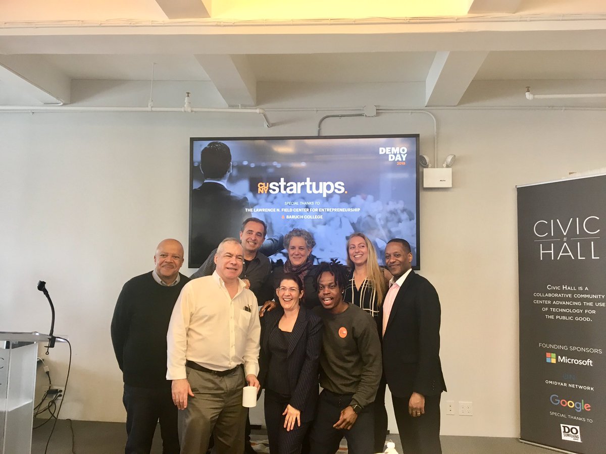 I had a great experience at CUNY Startups Demo Day!  So thankful for the opportunity to serve as an Entrepreneur in Residence and mentor some amazing companies. #entrepreneur #business #startup #founders #pitch #demoday #cunystartups