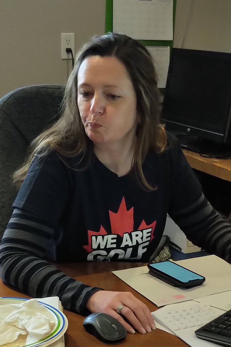 Just want to thank Lynne Hooper for her successful @wearegolf T-Shirt day <a href="/GolfNorthToday/">GolfNorth Properties</a> nice work to her and her team! #sneakpic #golfnorth #wearegolf