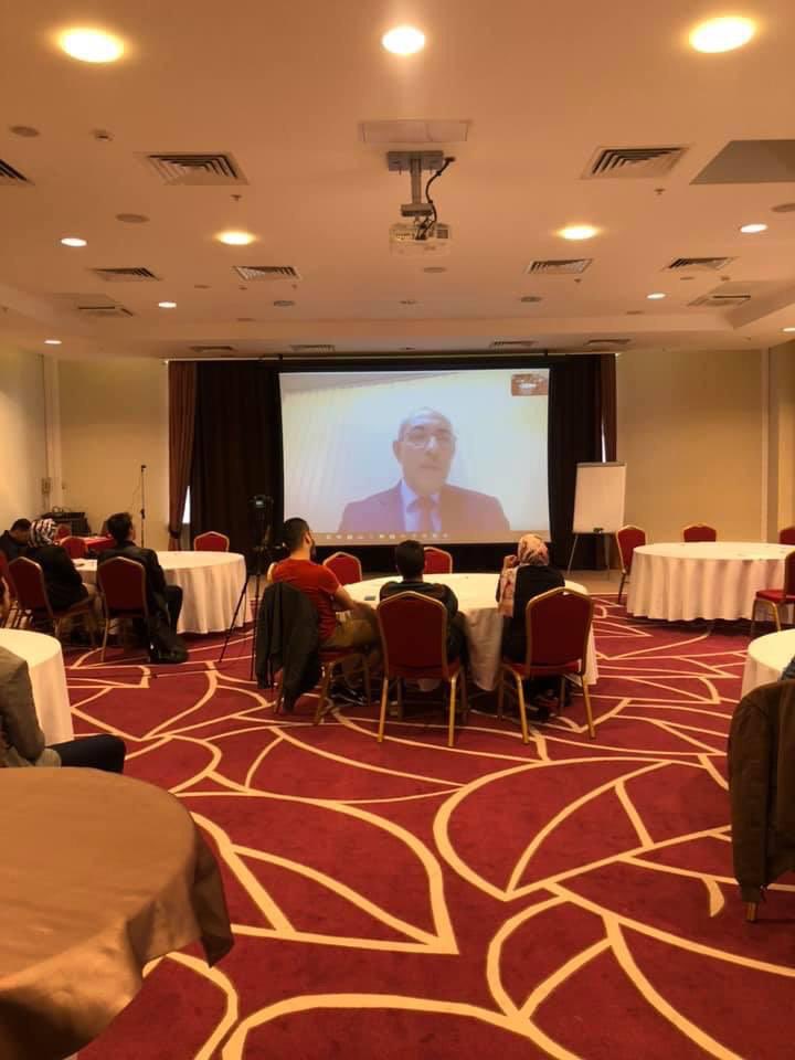 Amjad_O_Adaileh's tweet image. اعتزازي وتقديري للطلبة الاردنيين الدارسين في الجامعه الوطنية للبحوث النووية  #MEPhi على نجاحهم امس بعقد ورشة عمل حول مفهوم الأمن والسلامه النوويه والتي تمثل منصه نقاشيه تعنى بالأمن النووي حيث استضافوا فيها خبراء من الاردن وروسيا وبحضور الملحق الثقافي في #موسكو حسام عثمان .