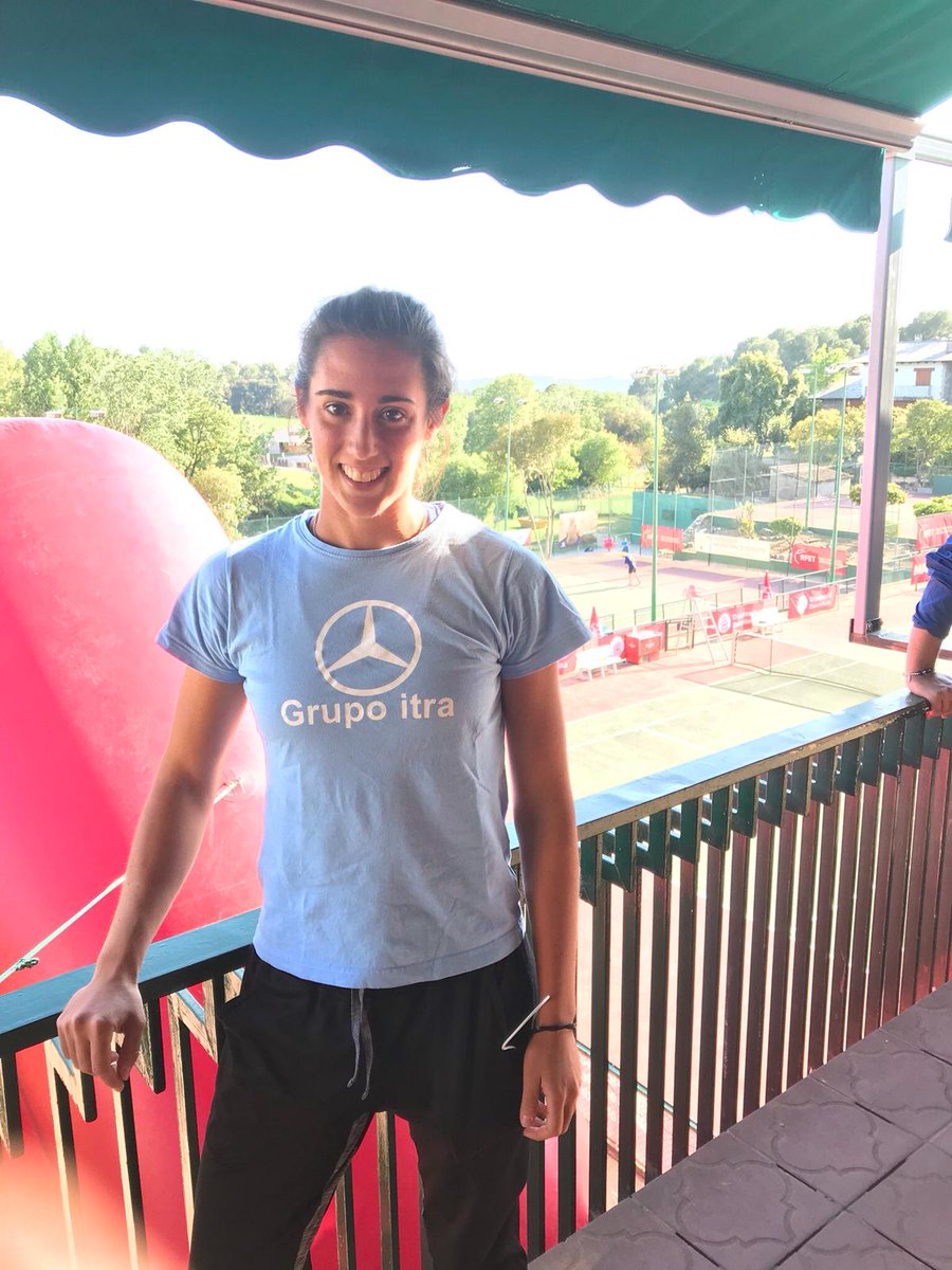 Primera ronda superada en el ITF 60.000 $ de Franqueses del Vallés (España) ¡¡¡¡¡Vamoooos <a href="/meri_gutierrez/">Maria Gutierrez</a> !!!!!
.
.
.
.
<a href="/GrupoItra/">MB Grupo Itra</a> <a href="/HangarPadTenis/">ElHangar Padel Tenis</a>
#tenistasdemadrid #iteatennisteam