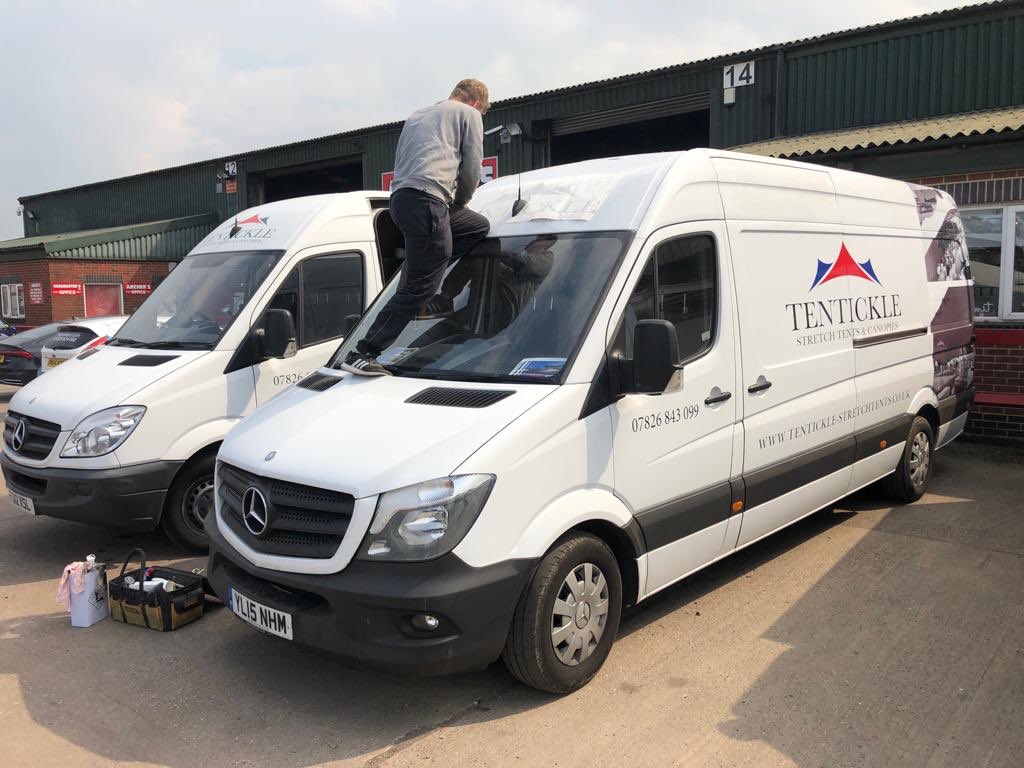 TentickleUK's tweet photo. Exciting news here at Tentickle HQ... our second van has been branded and wrapped and is ready to hit the road for the busy Summer season ahead! ☀️⛺️ 🎉 

Are you planning your wedding, event or party? Get in touch today, drop us a message we’d love to hear from you 😊 https://t.co/M8YlKzwHRS