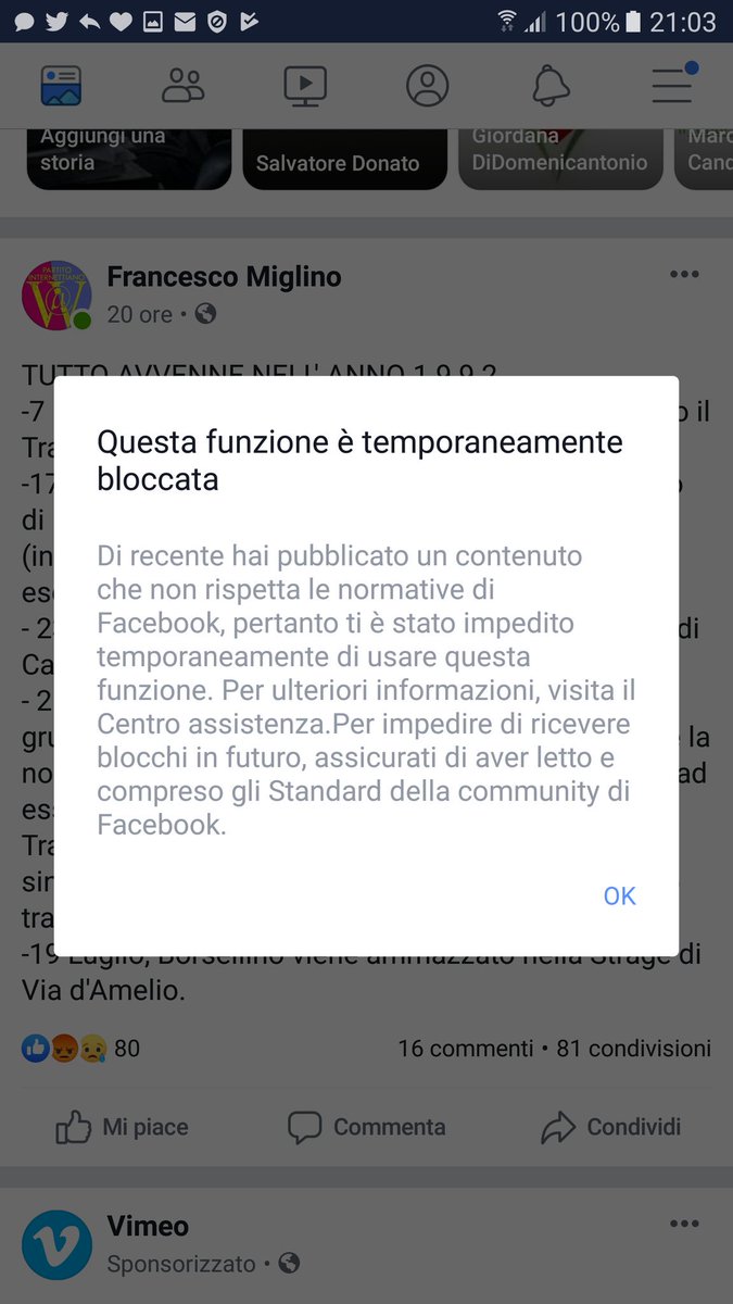 FaticoniPiero's tweet photo. La #MAFIAPD su Facebook https://t.co/VDpvfwOc3J