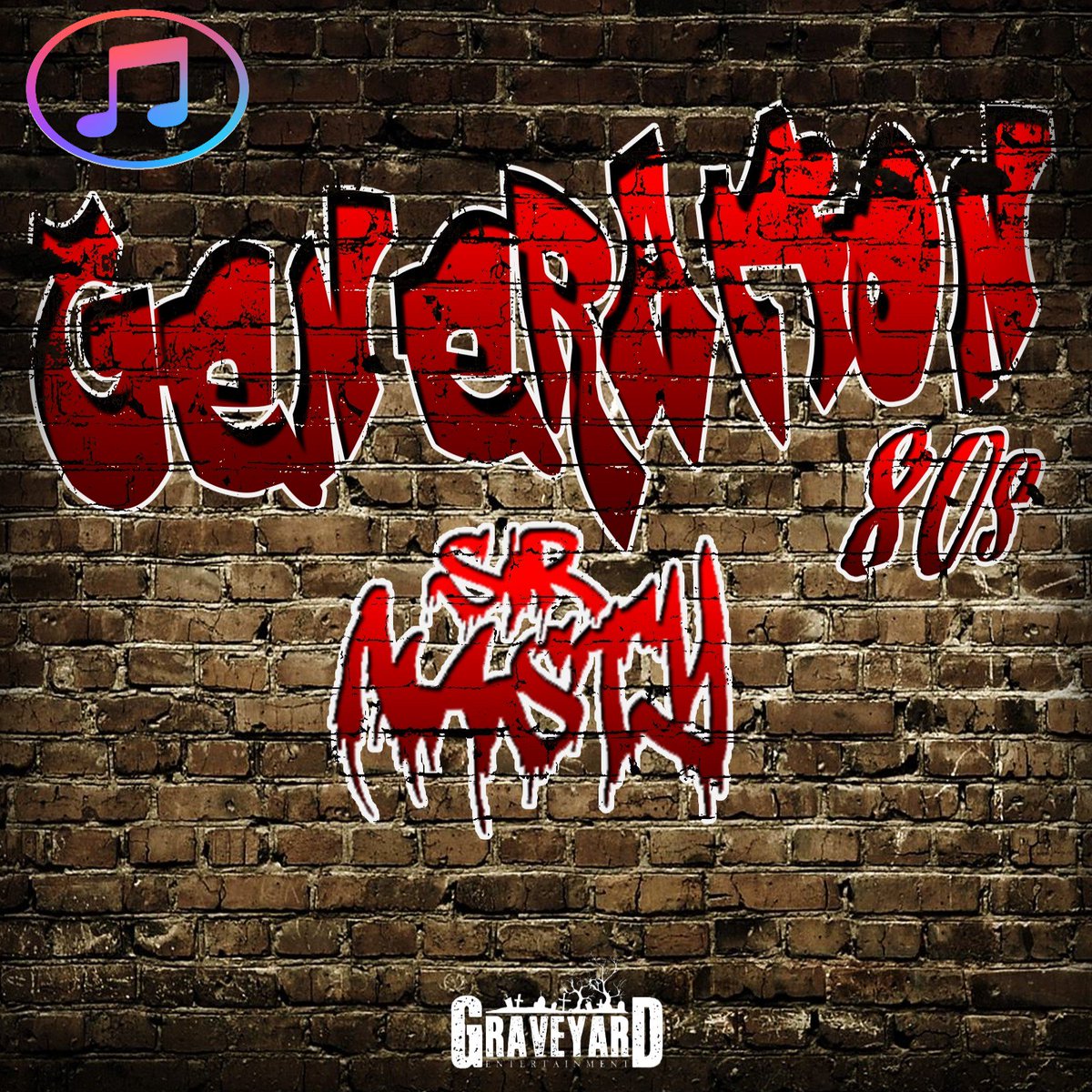GraveyardEnt's tweet image. #Generation80s by Sir Nasty is available on #AppleMusic and #iTunes