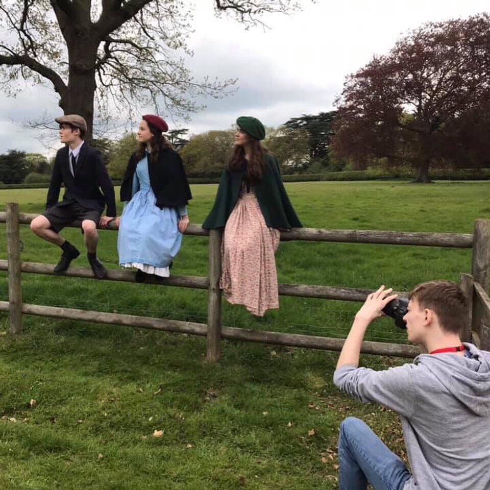 coneastsummer's tweet photo. 🚨PHOTO SHOOT🚨With only one week until opening night, our railway children have been having fun getting some promo shots taken for the show. Keep an eye out on our social media platforms for the finished products and make sure you book your tickets now! 🚂 #promoshots #1weektogo https://t.co/ubHAUyEx3A