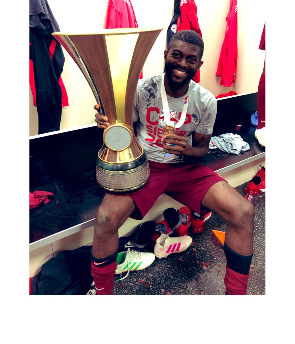 Jong22_'s tweet photo. Vainqueur de la coupe d’Autriche 2019 ✅🏆🥇🎉🙏🏾 @RedBullSalzburg https://t.co/eKelHz9joX