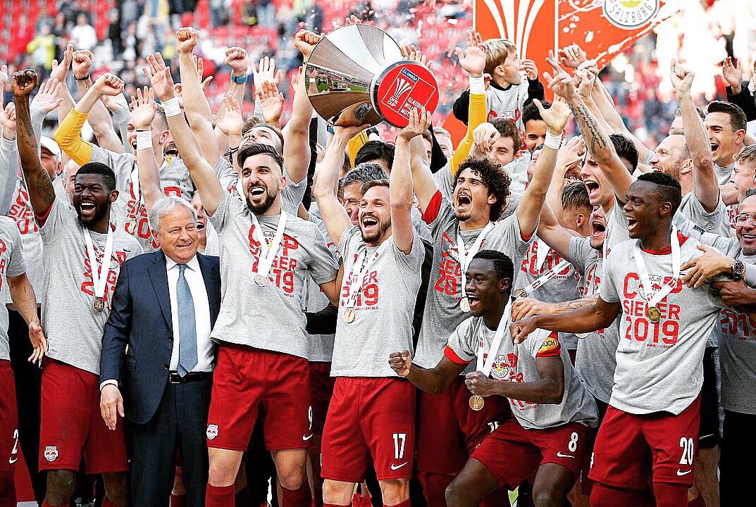 Jong22_'s tweet photo. Vainqueur de la coupe d’Autriche 2019 ✅🏆🥇🎉🙏🏾 @RedBullSalzburg https://t.co/eKelHz9joX