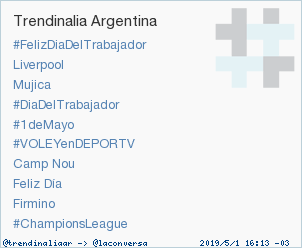 Trendinalia Argentina 🇦🇷 tweet media