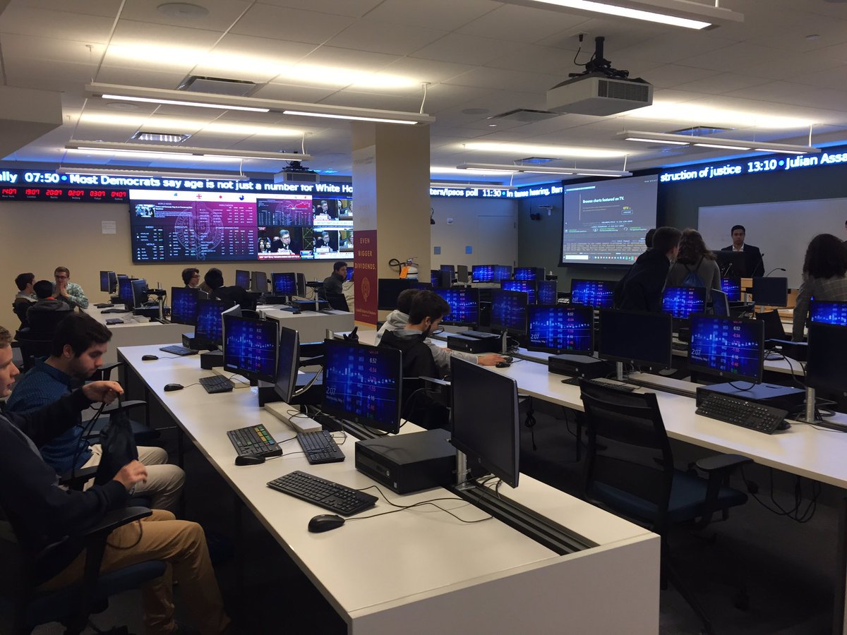 Carlie_McDermo's tweet photo. @ConardCHS and @WHallhigh Business &amp; Finanace students attending a job shadow @PwC and exploring the trading room @FordhamGSB. Networking, soft skills, and passion. Thank you for hosting us for this once in a lifetime opportunity for our #BusEdu students. https://t.co/q4XqlIK5tC