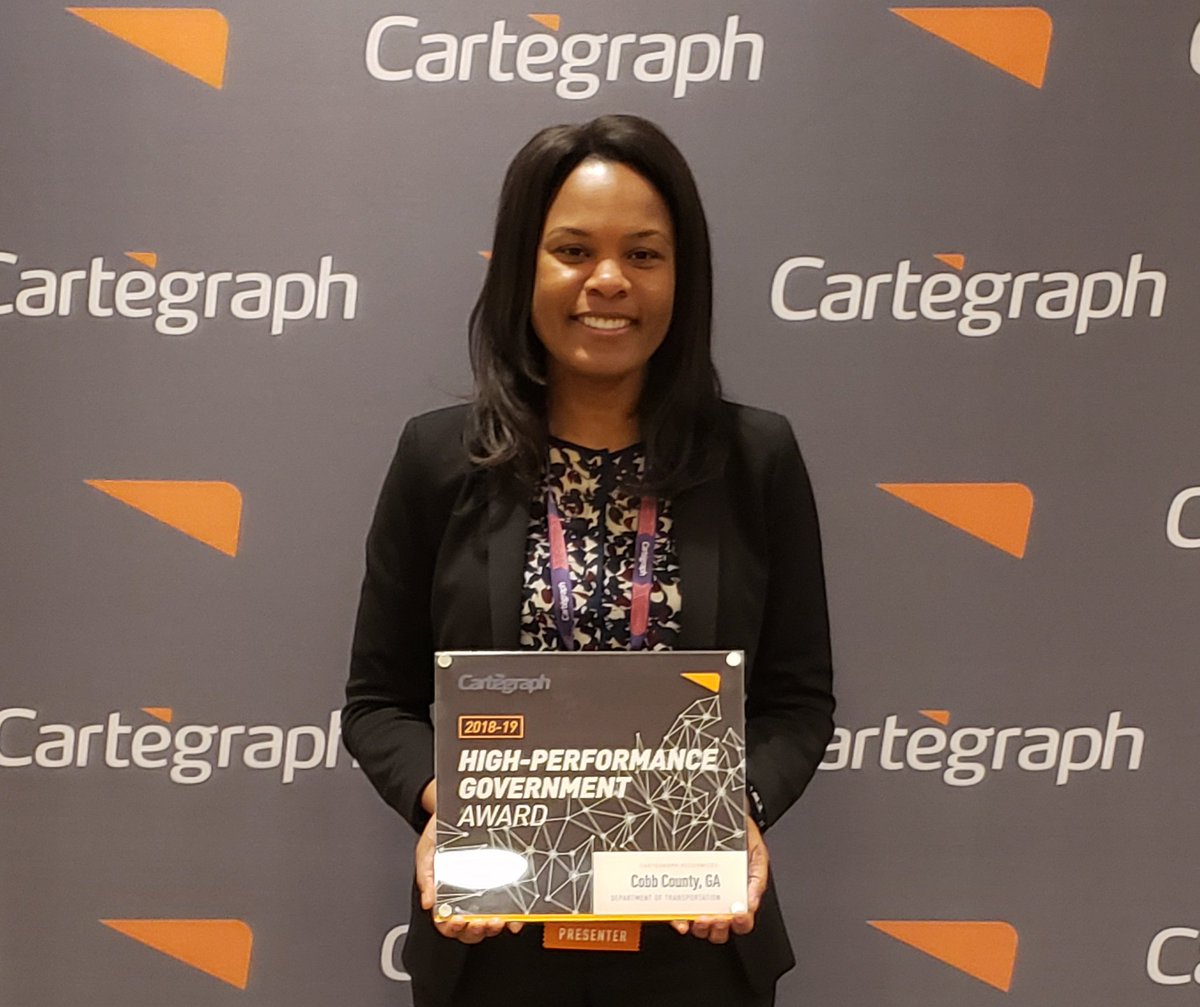 CobbDOT's tweet image. Cobb County DOT named #Cartegraph High-Performance Government Award Winner: bit.ly/ccdotchpga #CCDOT