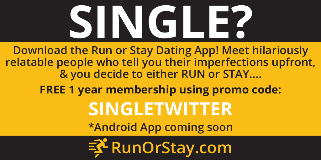 RunOrStayDate's tweet photo. @reecetwelshh Heyyyy Single Twitter 🥰 #singletwitter #singlemom #Singles #singlewomen #singlemum https://t.co/C7uyRlhzja