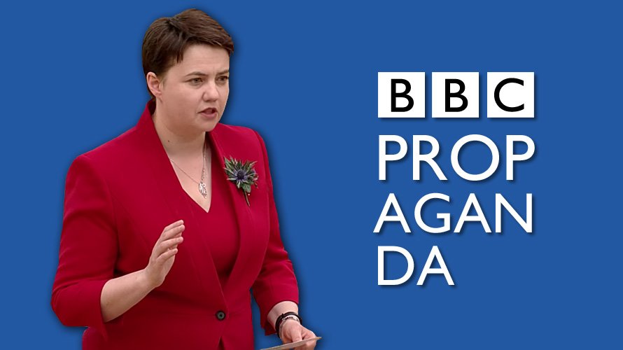 Empress Ruth Davidson has no policies, but all at BBC Scotland worship her empty charms, and desperately push her as next prime minister... informscotland.com/bbc-scotland-w…