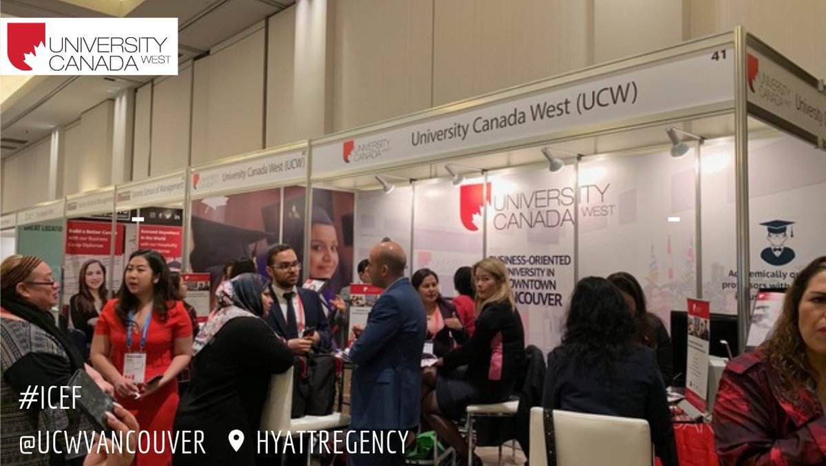 UCW was proud to be a Platinum Sponsor again for #ICEF Vancouver 2019, one of the biggest events for #HigherEducation industry.
It was a wildly successful event and thank you to everyone who worked and/or visited our booth.
 #UCWvancouver #ICEFvancouver #education #networking