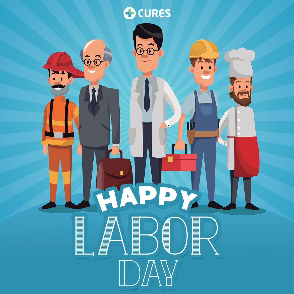 🎉 Labor Day is a well-deserved tribute for those who work so hard. No matter what kind of work you do, Labor Day is for you. Together toward a brighter future.
💡 See how CURES is changing the global healthcare scene:
👉 bit.ly/2WUoq0K 
#digitalhealth #LaborDay2019 #ehr