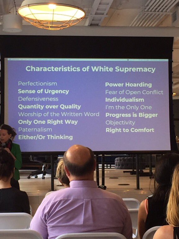 This handy checklist will help you to identify white supremacists. 

I’m compiling a watchlist of those who display signs of objectivity, perfectionism, individualism, or who enjoy reading books. 

#Beware