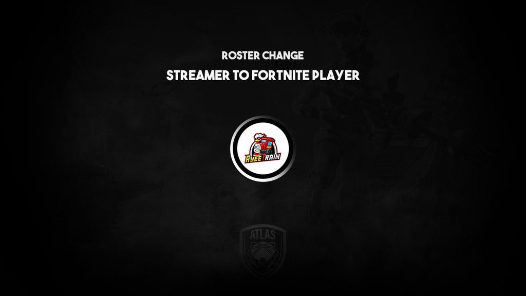 ATLS_Gaming's tweet photo. 🚨 Roster Change 🚨

- @MyNameATrain has been moved to our competitive Fortnite roster

#CarryTheHeavens☁️ https://t.co/T6YGmrvKHf