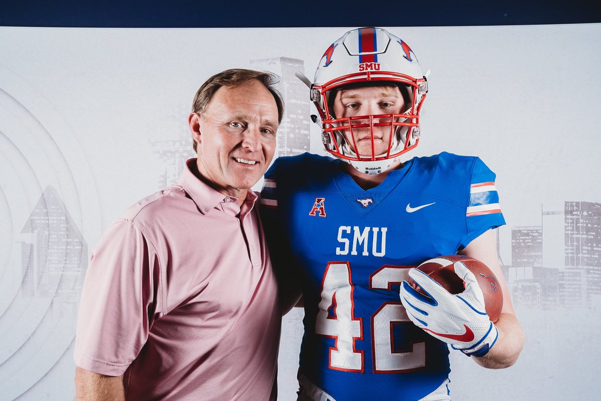 Excited to announce that I will be continuing my academic and football career at SMU! #PonyUp