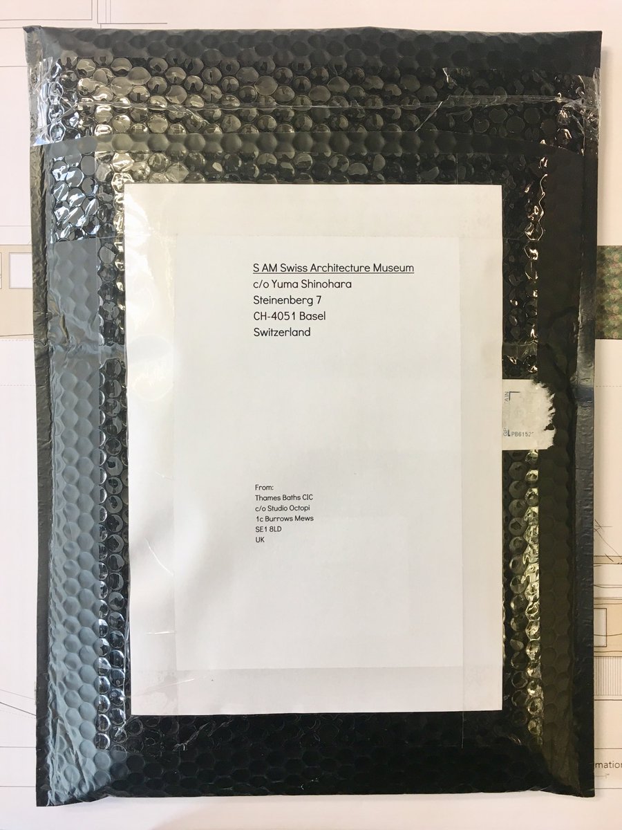 ThamesBaths's tweet photo. We’re getting increasingly excited about this summer’s exhibitions. On 24th May we’re ⁦⁦@S_AM_Basel⁩ private view in #Basel. We’ve been sending merchandise and we’ll be unveiling a new site and image of #thamesbaths! #wip #watchthisspace #floatingpools https://t.co/8Ldy9Z6SbP