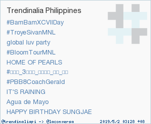 Trendinalia Philippines 🇵🇭 tweet media