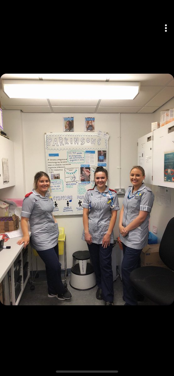 AnnaDV16's tweet image. Parkinson board created by us students today on triscombe. To prompt awareness of what it is, how to manage and what symptoms might occur. #studentnurse #punc18