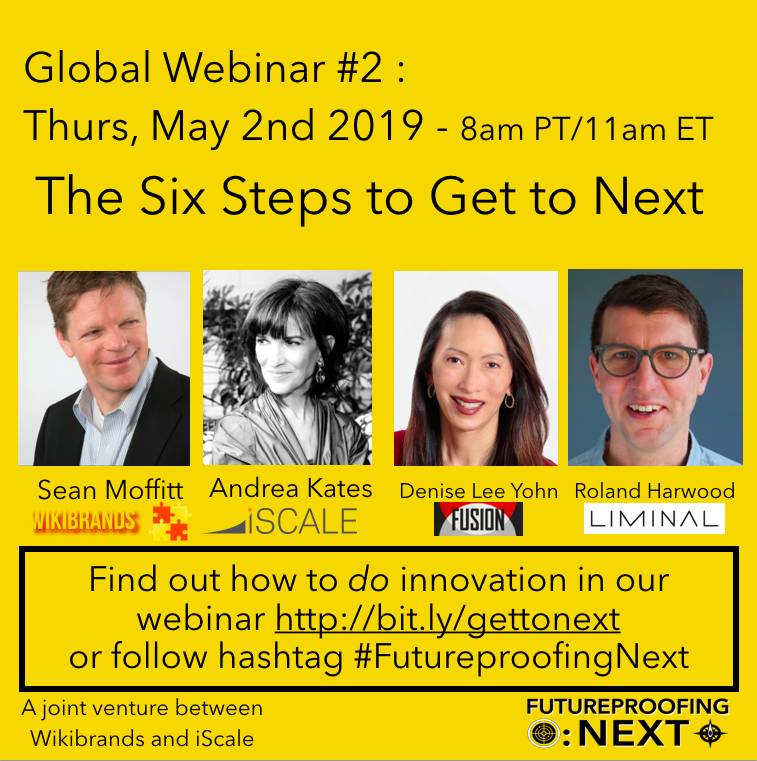 Wikibrands's tweet photo. Join us for an hour of corporate innovation discovery and our "Six Steps to Get to Next" w/ insight from our panel of experts #FutureproofingNext 

https://t.co/tmVAJ2Dxjz

@oceanpark @MarcWilczek @theideamonkey @AliOzgenc @arjenvanberkum @Glen4Climate @am_nawazish @SimoneAhuja https://t.co/i8QsRAO6xM