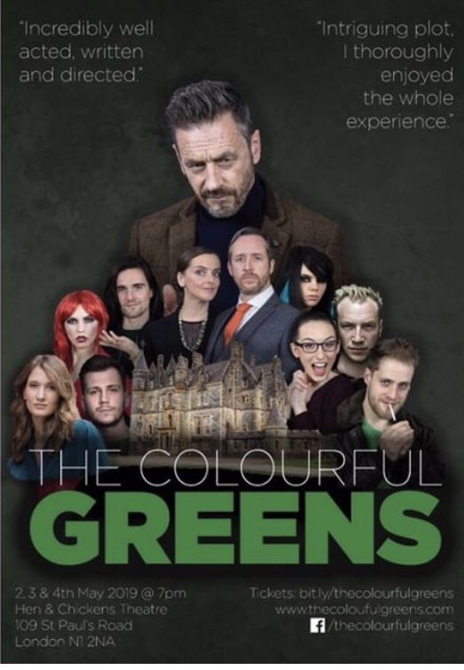 RlxdPerformance's tweet image. Wishing the best of luck to one of our #RPteam @MsSam_Tomlin &amp;amp;her fellow #TheColourfulGreens cast, including Simon Bond as their play commences tomorrow at @TheHenChickens Being #FringeTheatre this play is a suitable @RlxdPerformance for 18+ #Theatre4all #RP #Autism 😊👍🏻❤️🌈🧩🎭