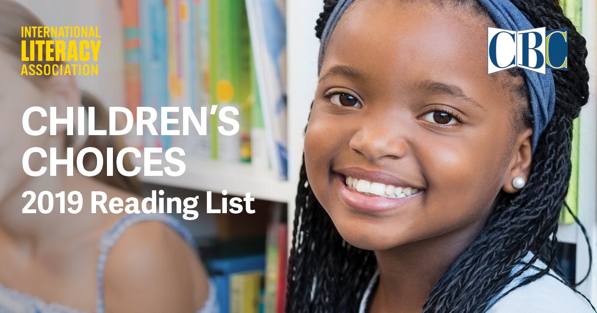 ILAToday's tweet photo. The 2019 #ILAChoices reading lists have arrived! Our Children’s Choices list, cosponsored by the @CBCBook, features books read and voted on by children, so you know these books are sure to please. https://t.co/aSK0APi491 https://t.co/gOlGnvH4iV