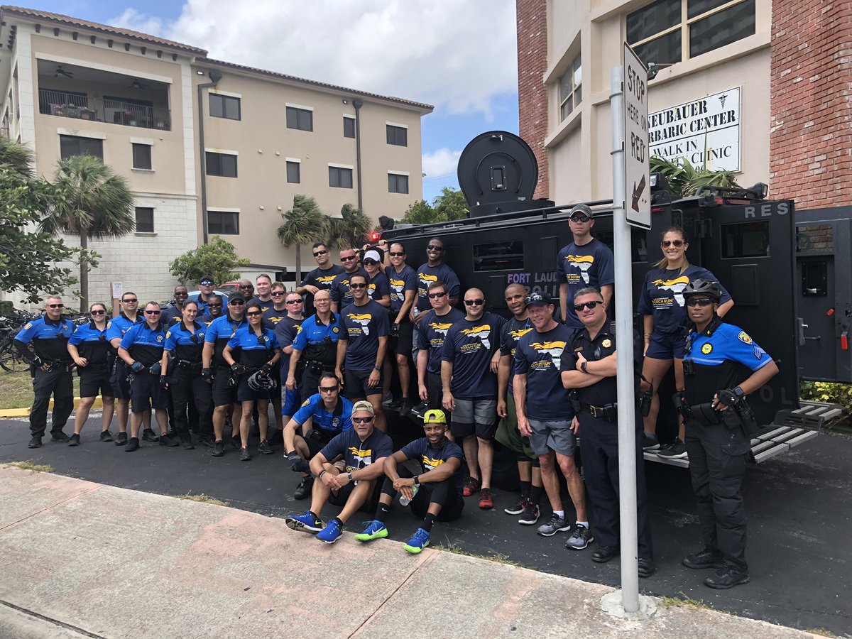 Group picture from Law Enforcement Torch Run