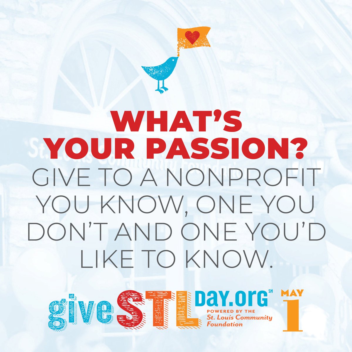 Humans_of_STL's tweet photo. Show some 💖 today for your favorite non-profits on #GiveSTLDay! Including the storytelling ones that love to feed your feed. #HOSTL @StLouisGives
📸 https://t.co/PoC13oVTlO 📸 https://t.co/U4hzcZKlKW