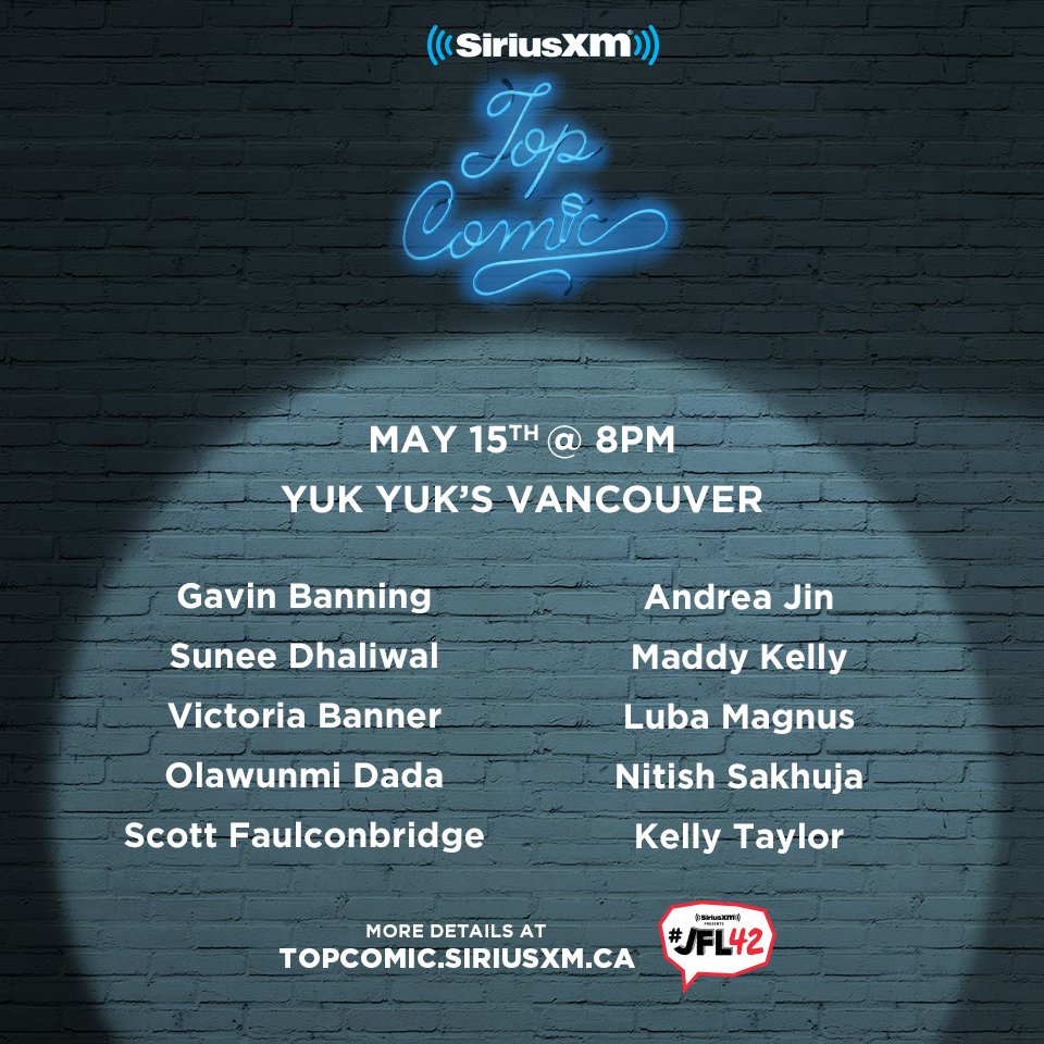 SiriusXMComedyClub tweet media