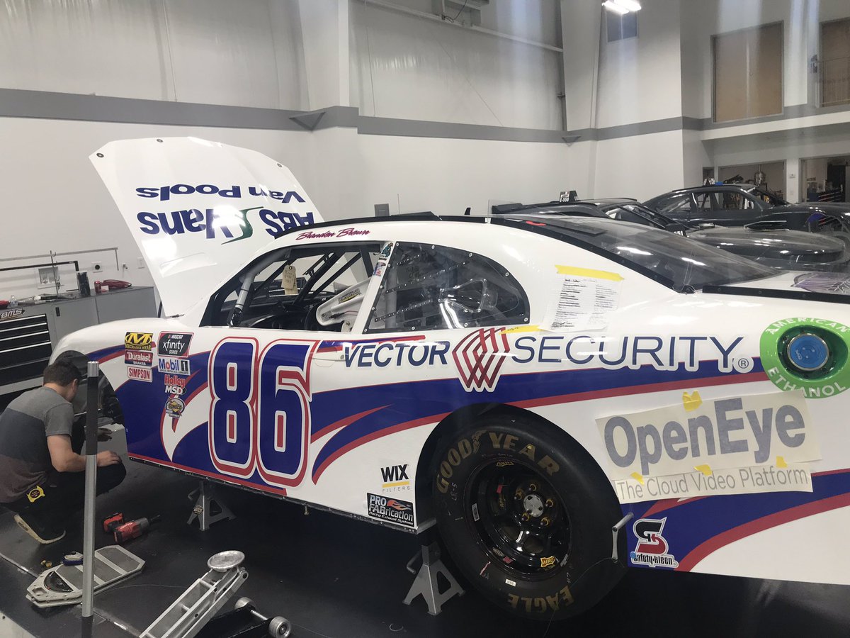 Brandon Brown's ABS Vans/Vector Security scheme (will be used at Dover