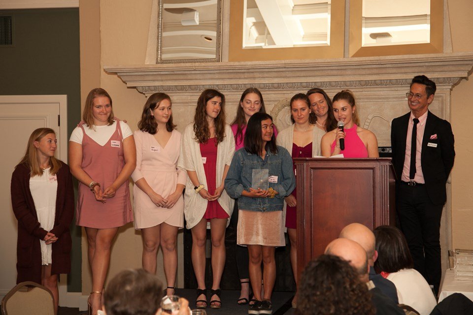 HUGE congrats to the rowers from <a href="/HNACougars/">Holy Names Academy Athletics</a>
 on receiving the prestigious "More than Pink" award from <a href="/KomenPugetSound/">Komen Puget Sound</a> for their fundraising efforts for <a href="/RFTC_Seattle/">RowForTheCureSeattle</a> Way to go ladies! #togetherwethrive #pinktheboathouse