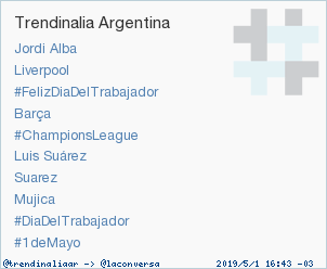 Trendinalia Argentina 🇦🇷 tweet media