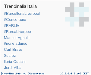 #noneladurso è appena entrato in tendenza occupando la posizione 6 in Italy. Altre tendenze trendinalia.com/twitter-trendi…