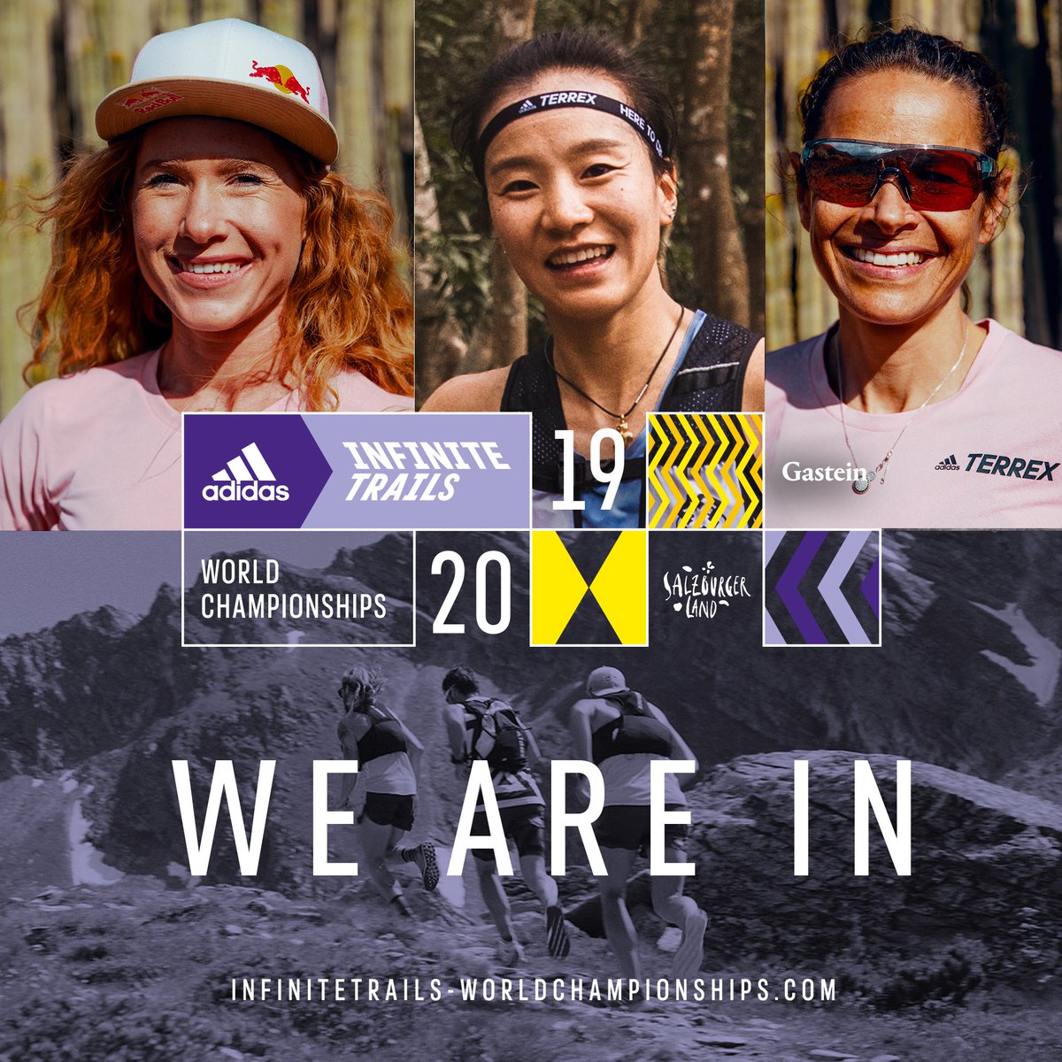 Less than 2 months until  @infinitetrailswch 🙌🏻⛰❤️ ⠀
We are in 😉 ⠀
🏃🏻‍♀️- Lu Yangchung
🏃🏼‍♀️- @ekaterinamityaeva ⠀
🏃🏽‍♀️- @jasmin_nunige ⠀ ⠀
Are you? ⠀
@adidasterrex 
<a href="/redbull/">Red Bull</a> 
@redbull_rus 
@electrolux_russia
