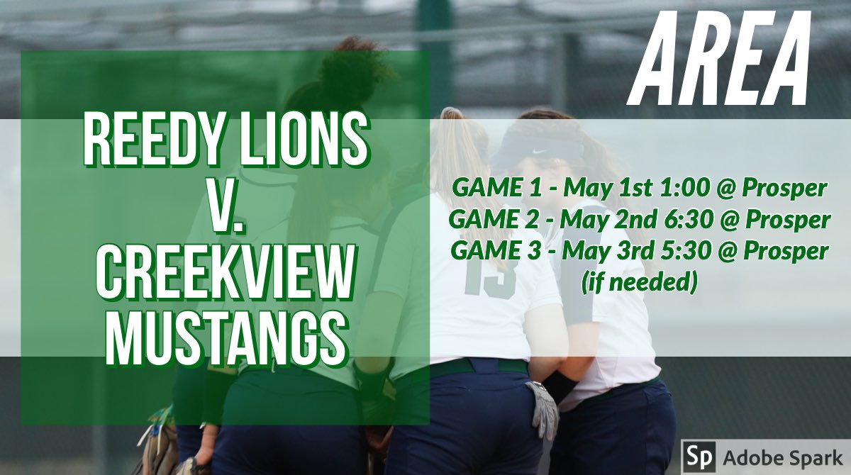Reedy_Softball's tweet photo. Your Lions take Game 1 of the three game series against Creekview 10-1!! Game 2 is scheduled for 6:30 tomorrow at Prosper!

@RHSFrisco @Friscoisdsports @DFWfastpitch @TXPrepSoftball @BryanMurphy_ https://t.co/t0DmUoe1KW