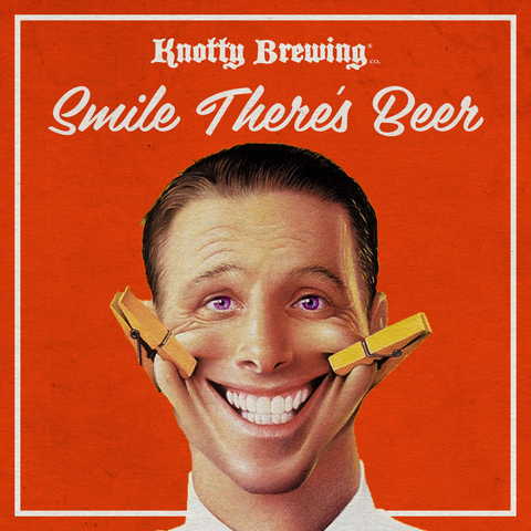 KnottyBrewing's tweet photo. SMILE! https://t.co/M9zSQ5t1Ji