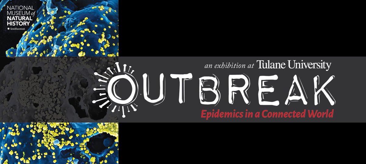 Join us tonight from 5-7pm in the Tidewater Building! This exhibition is part of the <a href="/NMNH/">Smithsonian NMNH</a> ’s #Outbreak project, which allows us to elevate the work we are carrying out in New Orleans and in communities around the globe to keep people safe from epidemics. #OutbreakDIY